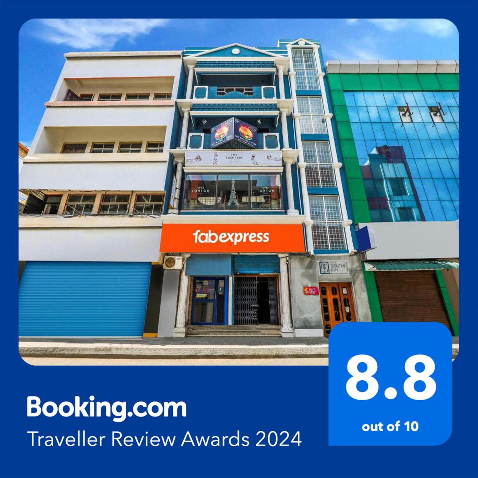 Fabexpress Santhi Inn - Near Promenade Beach Puducherry Exterior foto
